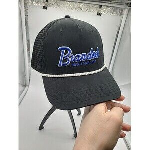 Legacy Snapback Mesh Back Trucker Hat Blue One Size - Branded New York City